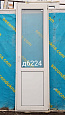 Дверь пластиковая Б/У 2170(в)х670(ш)