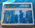 Пластиковое окно Б/У 1410(в) 540 ОБ х 2100(ш)