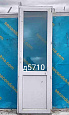 Дверь пластиковая Б/У 2200(в)х700(ш)